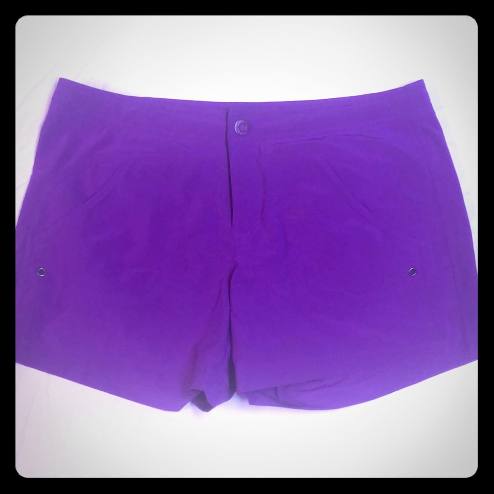 Athleta Shorts. Purple. Sz 8